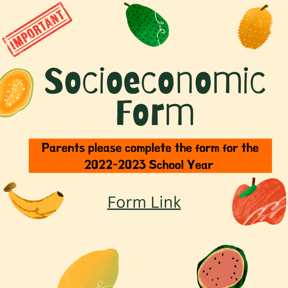 Socioeconomic Form 2022-23